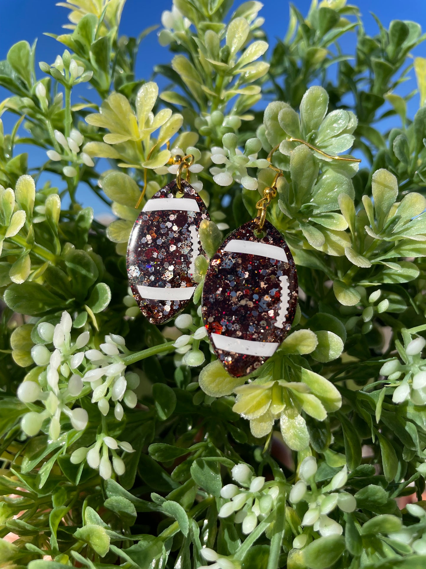 Football Earrings