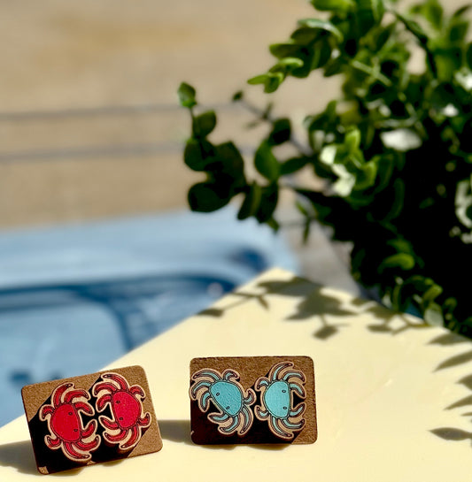 Crab Stud Earrings